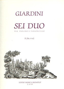 Sei duo per violino e violoncello Vol.2 (No. 4-6)