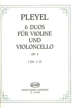 6 Duos Vol.1 for violin and violoncello (No. 1-3)