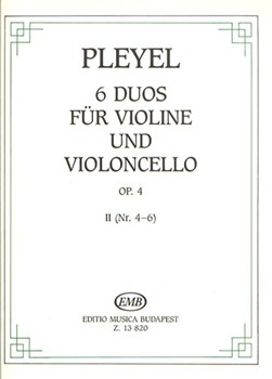 6 Duos Vol.2 for violin and violoncello (No. 4-6)