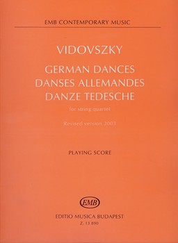 German Dances for string quartet - 1989, revised version 2003