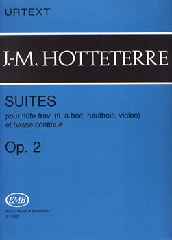 Suites pour flute trav. (flute a bec, hautbois, violon) e basse continue