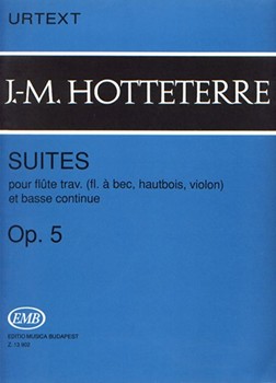 Suites pour flute trav. (flute a bec, hautbois, violon) e basse continue