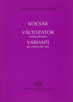 Varianti per violoncello solo