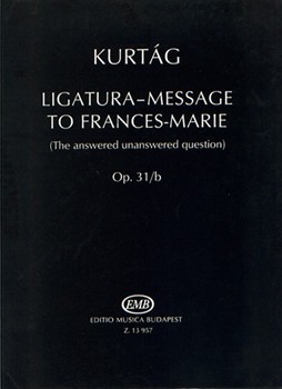 Ligatura-Message to Frances-Marie (The answered-unanswered question)
