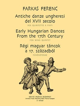 Early Hungarian Dances from the 17. century for wind quintet