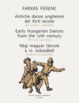 Early Hungarian Dances from the 17th Century for flute and piano