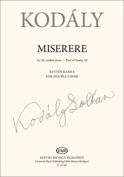 Miserere (Part of Psalm 50) for double choir