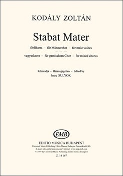 Stabat Mater for male voices / for mixed chorus