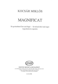 Magnificat for mixed choir and organ
