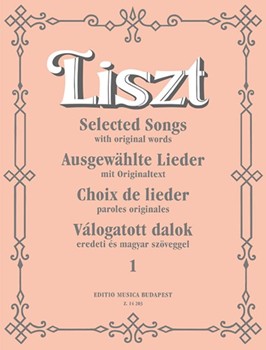 Selected Songs with original words Vol.1 for soprano or tenor voice and piano