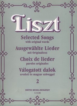 Selected Songs with original words Vol.2 for mezzosoprano or baritone voice and piano