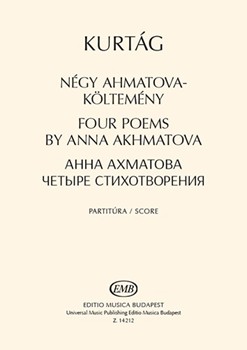 Four Poems by Anna Akhmatova for Sopran Solo and Chamber Ensemble