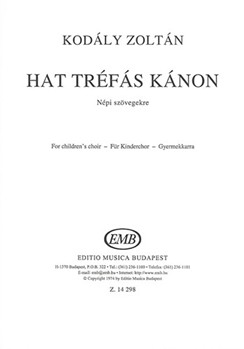 Hat trefas kanon for children-s choir