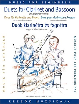 Duets for Clarinet and Bassoon or Other Instruments