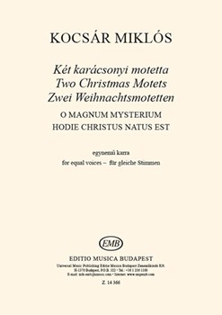 Two Christmas Motets for equal voices