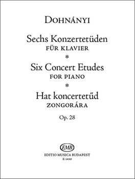 Six Concert Etudes for piano