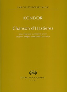 Chanson d'Hastieres pour Soprano, cymbalum et cor