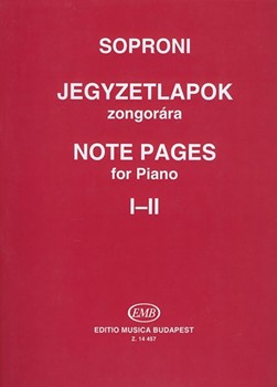Note Pages for piano Vol.I-II