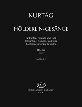 Holderlin-Gesange for baritone, trombone and tuba (1993-1997)
