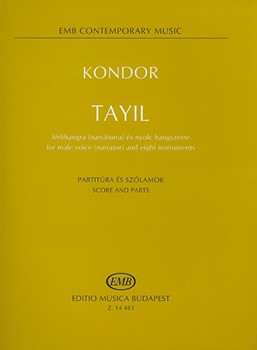 Tayil for male voice (narrator) and eight instruments
