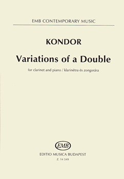 Variations of a Double for clarinet and piano