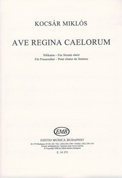 Ave Regina caelorum for female choir