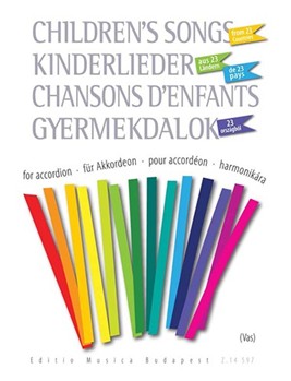 Children's Songs from 23 Countries for accordion