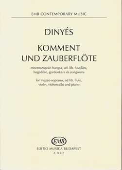 Komment und Zauberflote for mezzo-soprano, ad lib. flute, violin, violoncello and piano