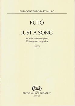 Just a song for male voice and piano