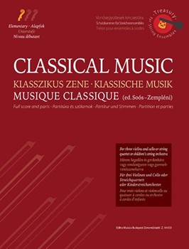 Classical Music For three violins and cello or string quartet or children-s string orchestra