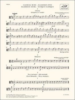 Classical Music For three violins and cello or string quartet or children-s string orchestra