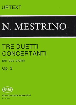 Tre duetti concertanti per due violini