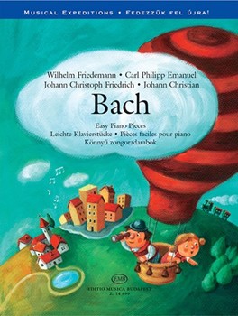 Easy Piano Pieces - Bach Wilhelm Friedemann, Carl Philipp Emanuel, Johann Christoph Friedrich, Johann Christian