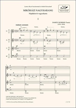 Mikohazi nagyharang Nepdalszvit vegyeskarra