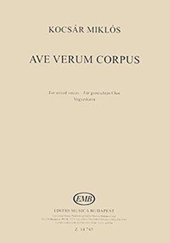 Ave verum corpus for mixed voices
