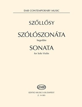Sonata for Solo Violin (1947) First edition