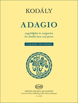 Adagio for double bass and piano New Edition