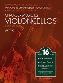 Chamber Music for Violoncellos Vol.16 for 3 violoncellos