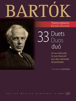 33 Duets for two violoncellos From the 44 Violin Duets