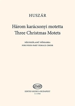 Three Christmas Motets for four-part female choir
