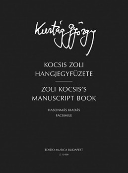 Zoli Kocsis's manuscript book Facsimile numbered edition
