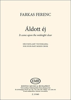 It came upon the midnight clear for four-part mixed choir