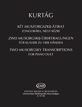 Two Musorgsky Transcriptions for piano duet