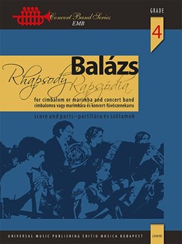 Rhapsody for cimbalom or marimba and concert band