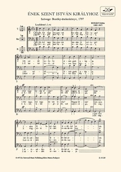 Enek Szent Istvan kiralyhoz