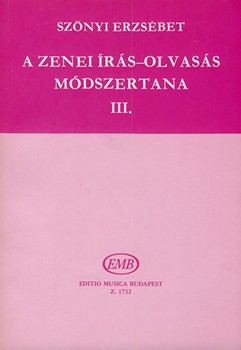 A zenei iras-olvasas modszertana Vol.3