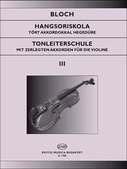 Scale Studies Vol.3 with broken chords, for violin