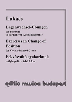 Exercises in Change of Position for Viola, advanced Grade