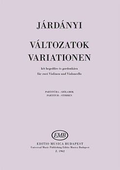 Valtozatok ket hegedure es gordonkara