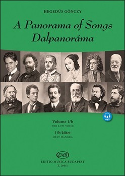 A Panorama of Songs Vol.1/b Easy songs from four centuries in six languages for low voice